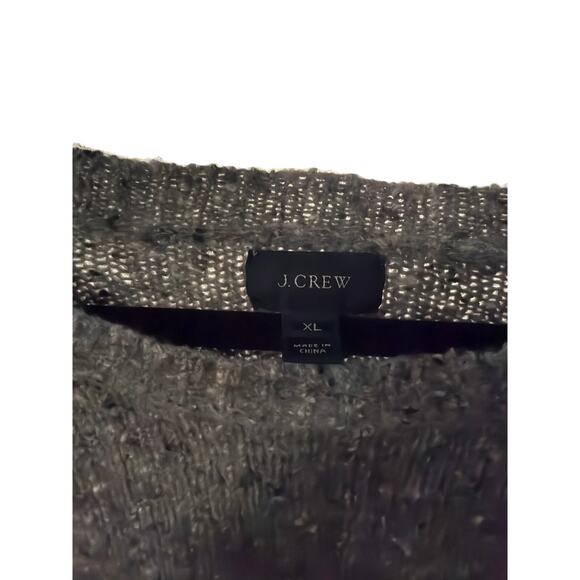 J.Crew XL Wool Blend Sweater Neutral Cozy Classic Old Money - Picture 4 of 5